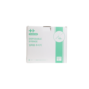 가주(Double Safe) 일회용주사기 (D/Syringe) 10CC 21G (1-1/4inch)