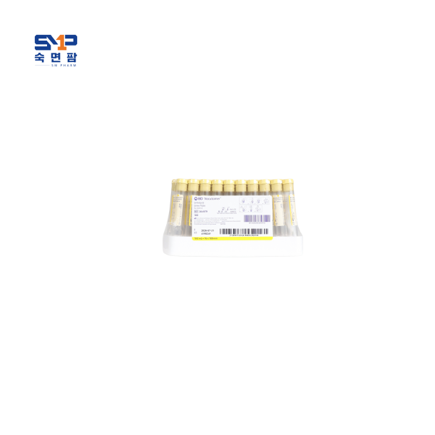 BD Vacuum Tube(진공채혈관) 노랑 10ml / REF 364979