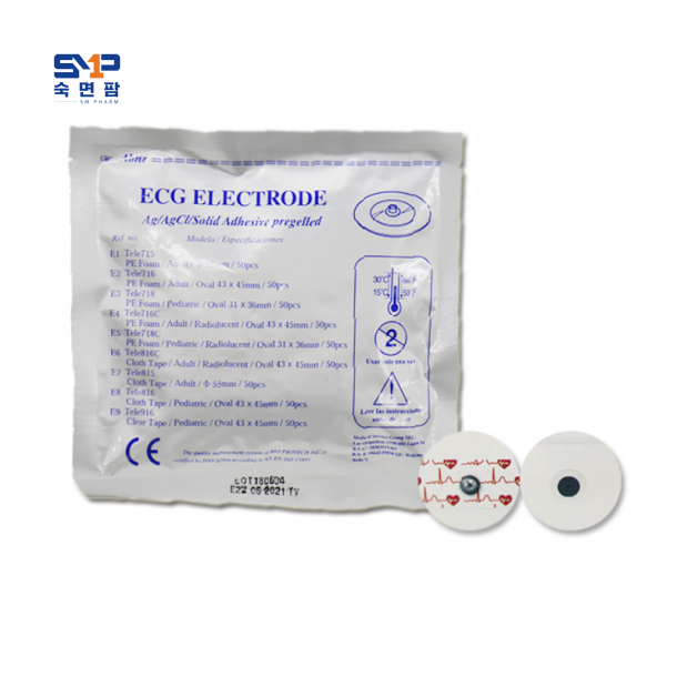 바이오프로테크 EKG패치 Electrodes T716 (성인용)