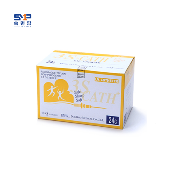 덕우 정맥카테타 (IV Angio Plus Catheter)24G (0.75inch)