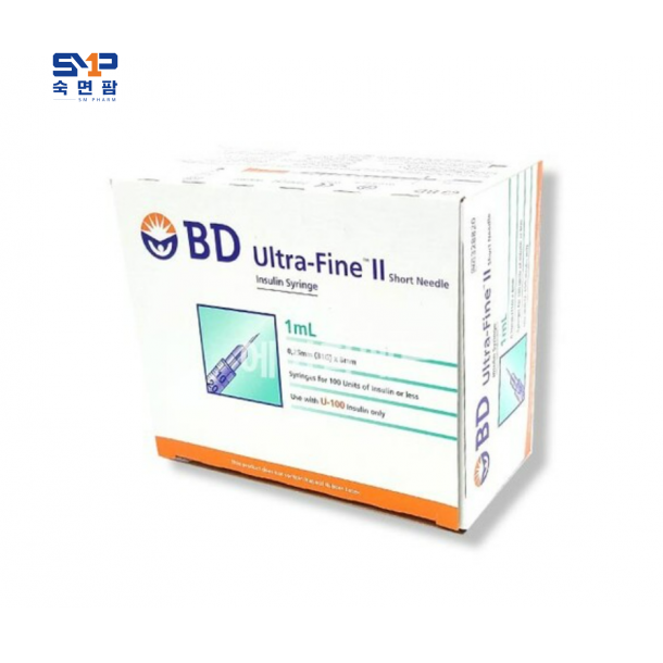 BD 인슐린주사기 1CC 1박스 100개입
