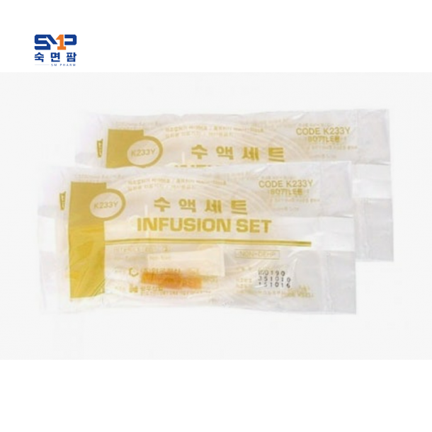 한백 수액세트(Y자형) 1팩 25개입 K233Y