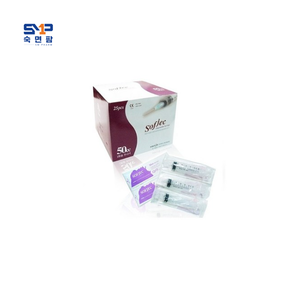 화진 일회용주사기 50cc 18g (1박스 25개입)